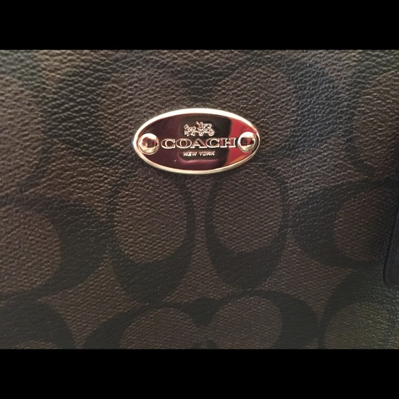 Leather Coach Diaper Bag - Picture 3 of 5